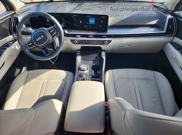 KNDRH4JG5S5405263 2025 KIA SORENTO White Vista del salpicadero