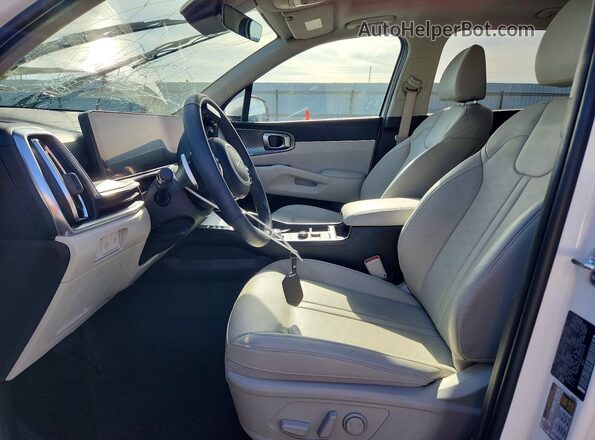 KNDRH4JG5S5405263 2025 KIA SORENTO White Vista interior delantera
