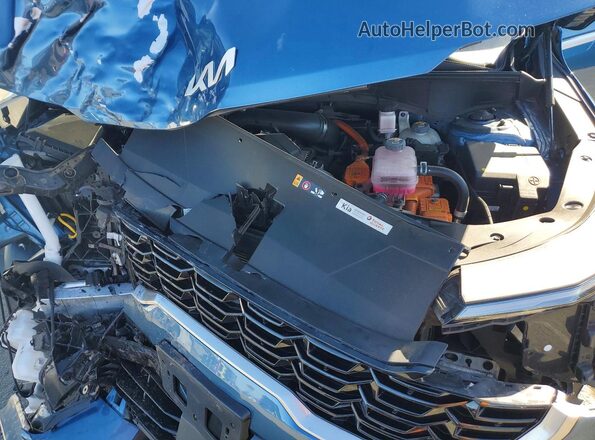 KNDRH4JG6S5309402 2025 KIA SORENTO Blue Շարժիչի բաժամունքի տեսք