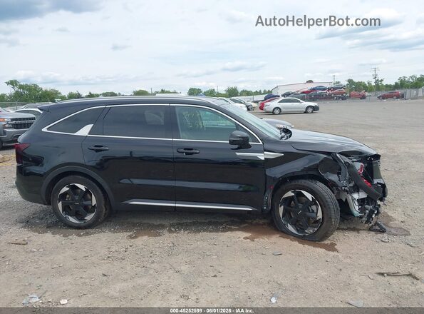 KNDRH4JG9S5287668 2025 KIA SORENTO HYBRID Black Սալոնի 360 աստիճան տեսք