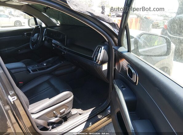 KNDRH4JGXS5397404 2025 KIA SORENTO HYBRID Gray წინა სალონის ხედი