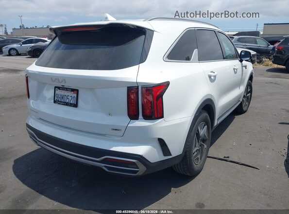 KNDRH4LG1P5175614 2023 KIA SORENTO HYBRID Белый Задняя правая четверть
