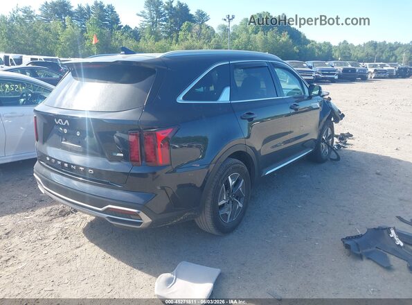 KNDRH4LG4N5085144 2022 KIA SORENTO HYBRID Black Rear right