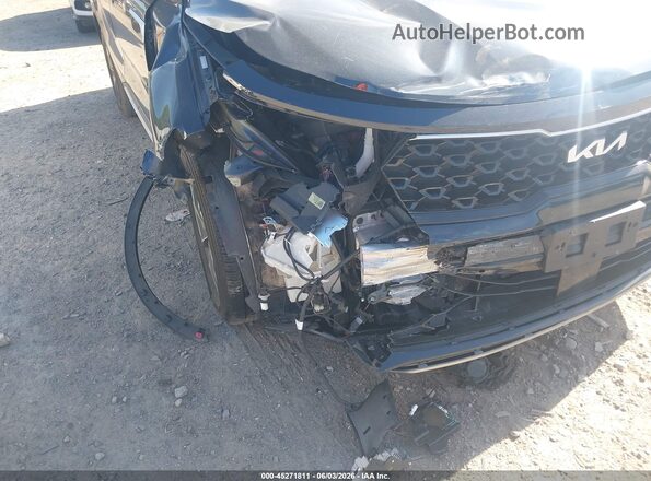 KNDRH4LG4N5085144 2022 KIA SORENTO HYBRID Black Front view