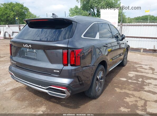 KNDRH4LG6P5187516 2023 KIA SORENTO HYBRID Black Trasero derecho