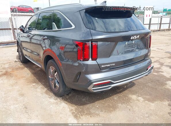 KNDRH4LG6P5187516 2023 KIA SORENTO HYBRID Black Trasero izquierdo