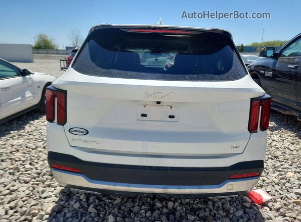 KNDRHDJG0S5307113 2025 KIA SORENTO White Հետևի տեսք