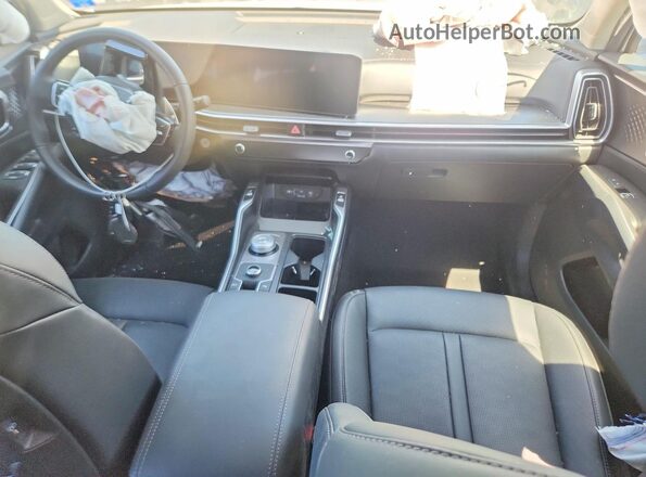 KNDRHDJG0S5307113 2025 KIA SORENTO White Առջևի վահանակի տեսք