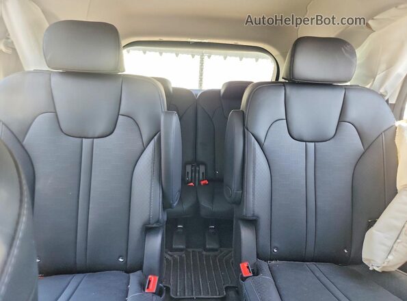 KNDRHDJG0S5307113 2025 KIA SORENTO White Հետևի նստատեղերի տեսք