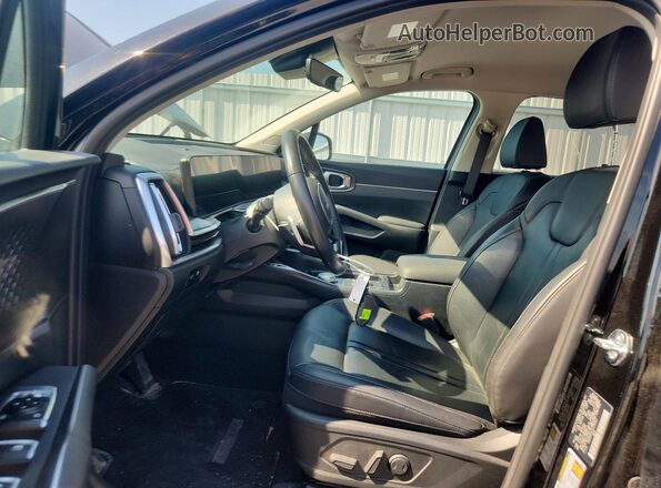 KNDRHDJG7S5316665 2025 KIA SORENTO Black Սալոնի դիմացի տեսք