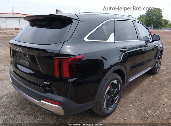 KNDRHDJG9S5419537 2025 KIA SORENTO HYBRID Black Tył prawy
