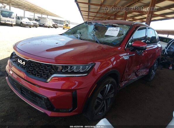 KNDRHDLG0P5204262 2023 KIA SORENTO HYBRID Red Вид спереду