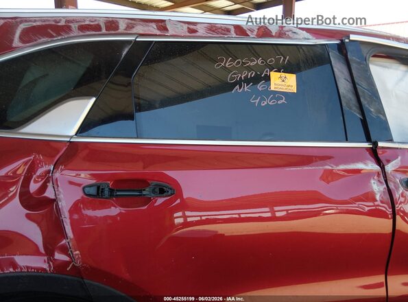 KNDRHDLG0P5204262 2023 KIA SORENTO HYBRID Red Вид наклейки з VIN-кодом