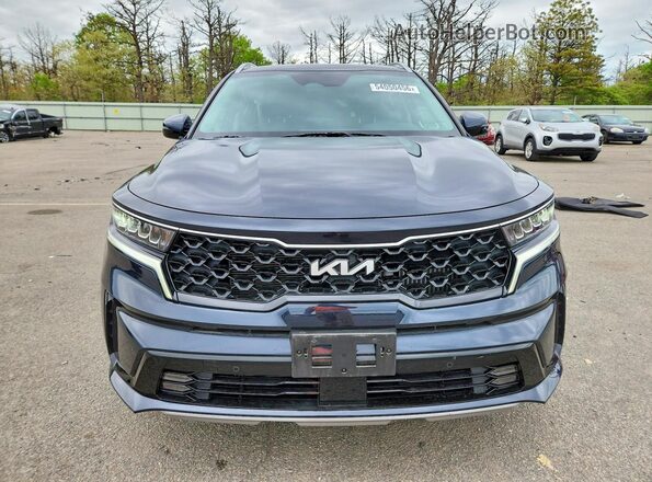 KNDRHDLG0R5236454 2024 KIA SORENTO Blue Դիմացի տեսք