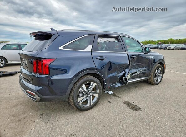 KNDRHDLG0R5236454 2024 KIA SORENTO Blue Հետևի աջ