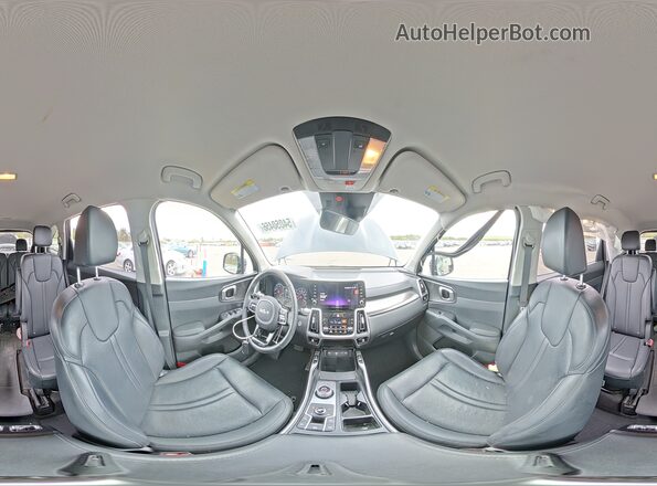 KNDRHDLG0R5236454 2024 KIA SORENTO Blue Սալոնի 360 աստիճան տեսք