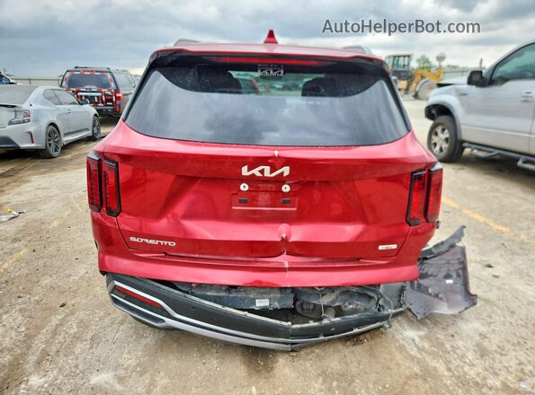 KNDRHDLG1P5175371 2023 KIA SORENTO Burgundy 