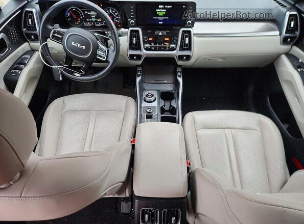KNDRHDLG1P5175371 2023 KIA SORENTO Burgundy 