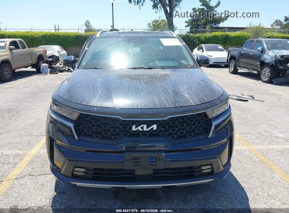 KNDRHDLG1R5259290 2024 KIA SORENTO HYBRID Gray უკანა სალონის ხედი