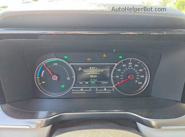 KNDRHDLG3P5210072 2023 KIA SORENTO Silver Widok zestawu wskaźników