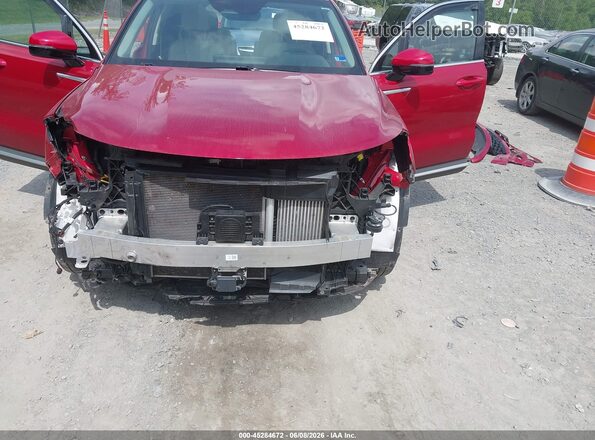 KNDRHDLG3P5210234 2023 KIA SORENTO HYBRID Burgundy Vista frontal
