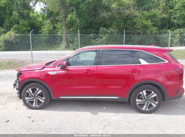 KNDRHDLG3P5210234 2023 KIA SORENTO HYBRID Burgundy 