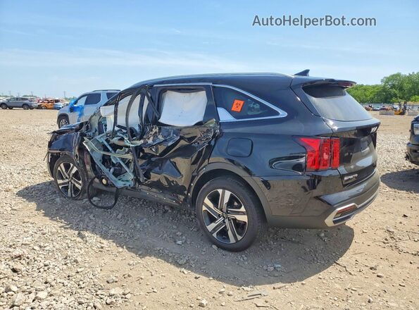 KNDRHDLG4R5248901 2024 KIA SORENTO Black Rear left