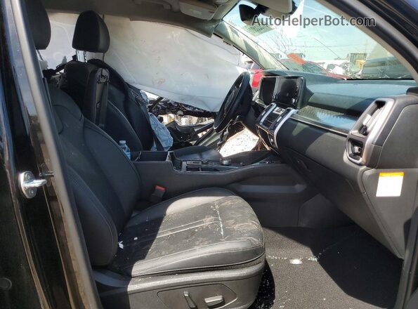 KNDRHDLG4R5248901 2024 KIA SORENTO Black Front interior view