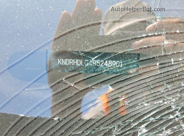 KNDRHDLG4R5248901 2024 KIA SORENTO Black Engine compartment view