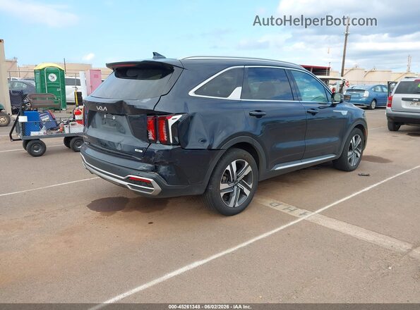 KNDRHDLG5P5138064 2023 KIA SORENTO HYBRID Black Tył prawy