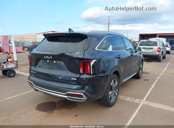 KNDRHDLG5P5138064 2023 KIA SORENTO HYBRID Black Widok z przodu