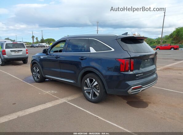KNDRHDLG5P5138064 2023 KIA SORENTO HYBRID Black Tył lewy
