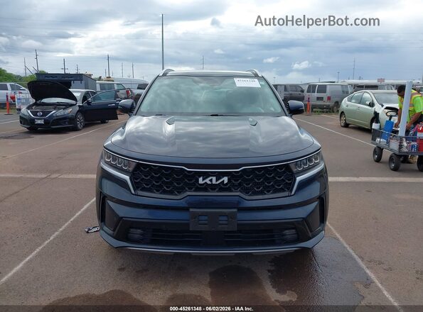 KNDRHDLG5P5138064 2023 KIA SORENTO HYBRID Black Widok zestawu wskaźników