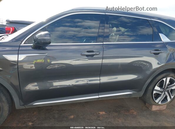 KNDRHDLG6P5172658 2023 KIA SORENTO HYBRID Серый Панорамный вид салона 360°