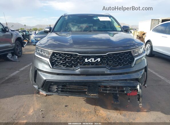 KNDRHDLG6P5172658 2023 KIA SORENTO HYBRID Серый Вид щитка приборов