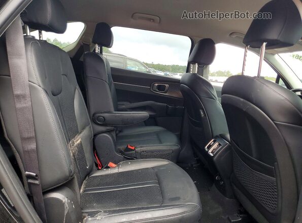 KNDRHDLG7P5168778 2023 KIA SORENTO Black Widok wnętrza z tyłu