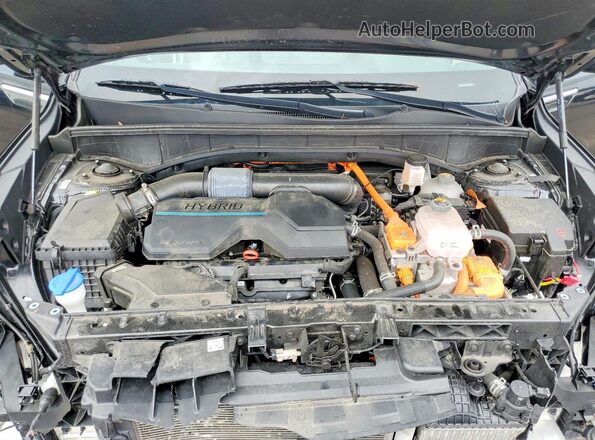 KNDRHDLG7P5168778 2023 KIA SORENTO Black Widok komory silnika