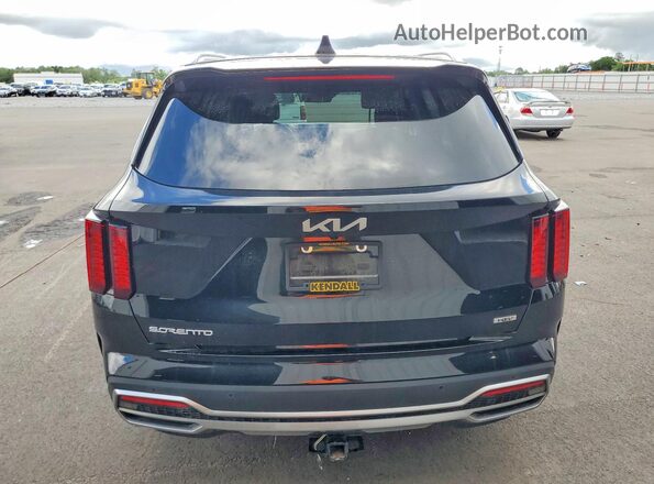 KNDRHDLG7P5168778 2023 KIA SORENTO Black Widok z tyłu