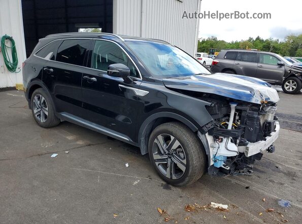 KNDRHDLG7P5168778 2023 KIA SORENTO Black Przód prawy