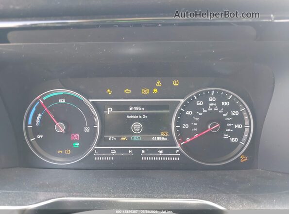KNDRHDLG9P5191995 2023 KIA SORENTO HYBRID Silver Rear seats view