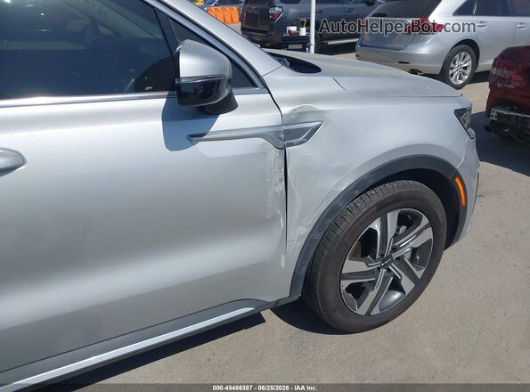 KNDRHDLG9P5191995 2023 KIA SORENTO HYBRID Silver 
