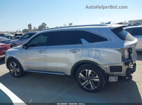 KNDRHDLG9P5191995 2023 KIA SORENTO HYBRID Silver 