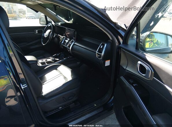 KNDRJDLH4N5069331 2022 KIA SORENTO PLUG-IN HYBRID Dark Blue Front interior view