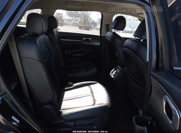 KNDRJDLH4N5069331 2022 KIA SORENTO PLUG-IN HYBRID Dark Blue VIN sticker view