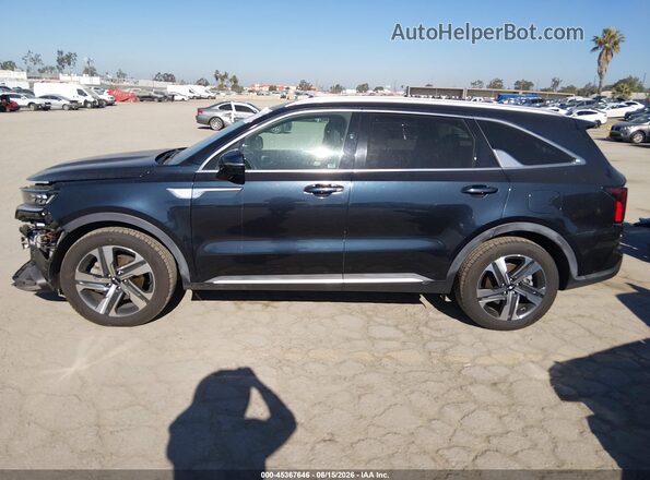 KNDRJDLH4N5069331 2022 KIA SORENTO PLUG-IN HYBRID Dark Blue 