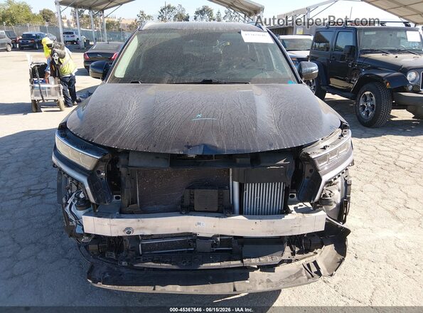 KNDRJDLH4N5069331 2022 KIA SORENTO PLUG-IN HYBRID Dark Blue Rear interior view