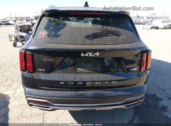 KNDRJDLH4N5069331 2022 KIA SORENTO PLUG-IN HYBRID Dark Blue 
