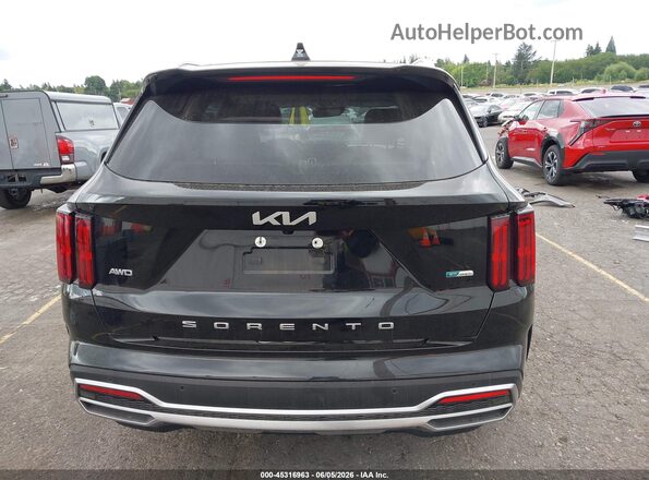 KNDRJDLH8N5122550 2022 KIA SORENTO PLUG-IN HYBRID Black 