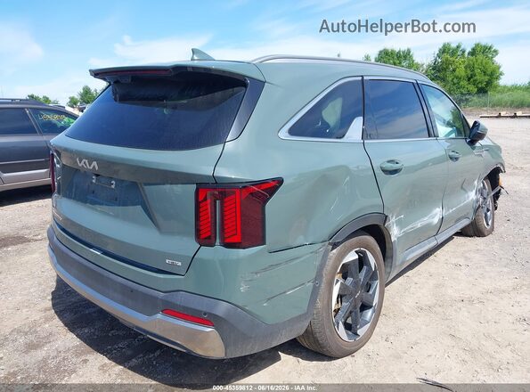 KNDRKDJGXS5320159 2025 KIA SORENTO HYBRID Зеленый 