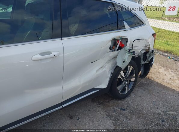 KNDRKDLG3P5226046 2023 KIA SORENTO HYBRID White წინა ხედი